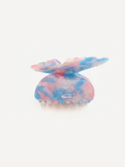 Airy Butterfly Haarklammer Blue-pink