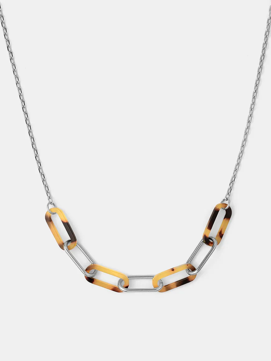 Amber Texture Kette