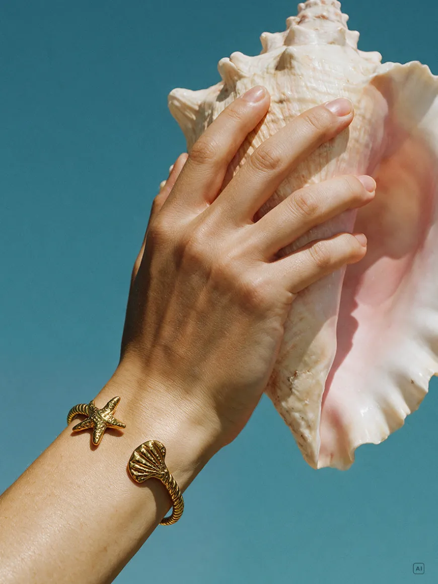 Astral Conch Armcuff