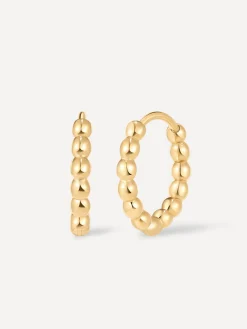 Beaded Hoop Ohrringe