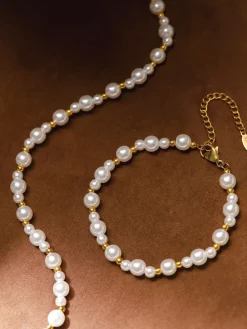 Beaded Pearl ARMBAND