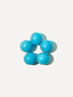 Bead Flower Ohrring-Charm