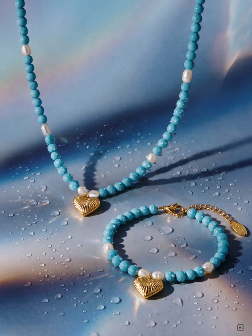 Bead Heart ARMBAND