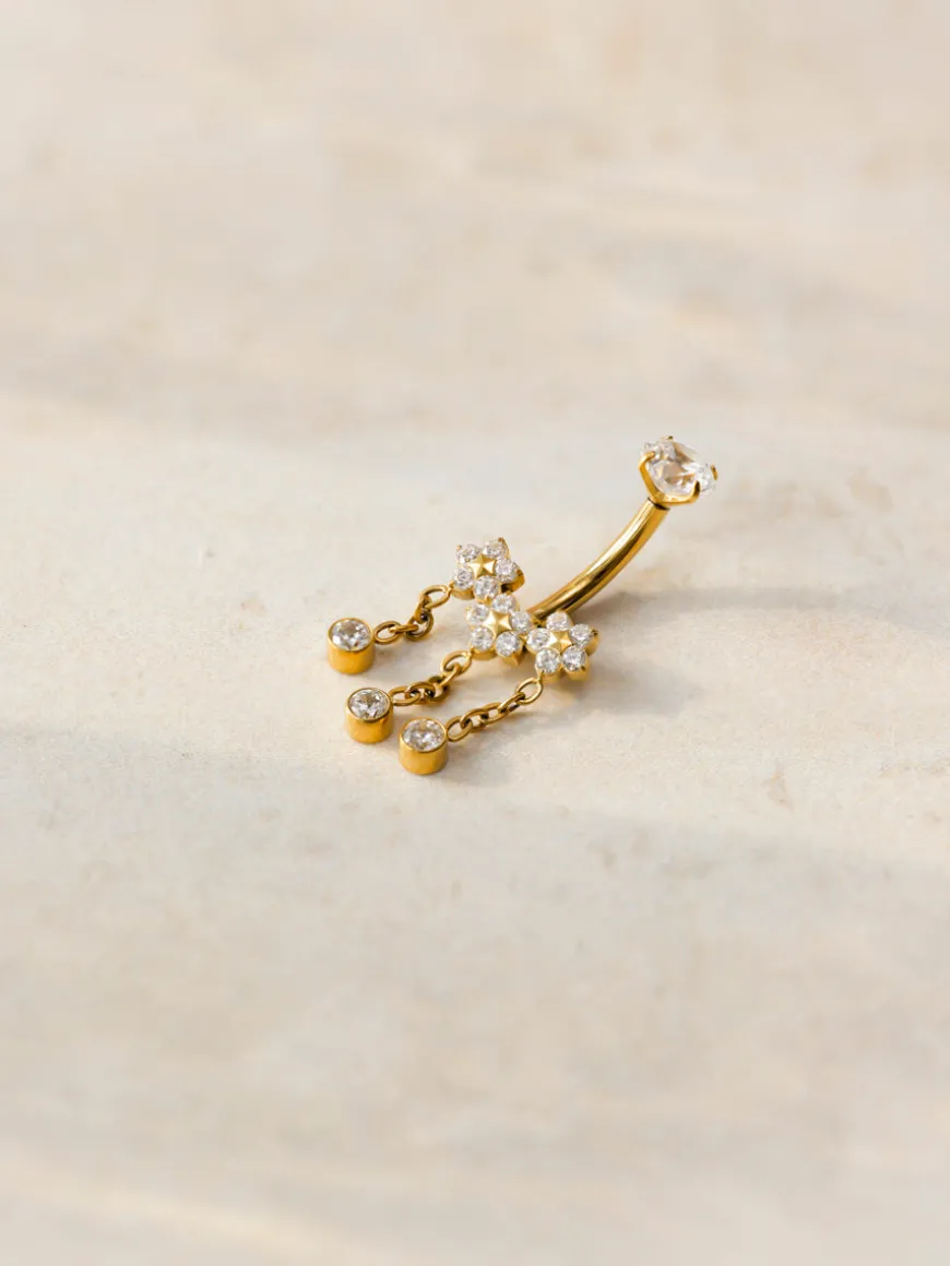 Blooming Glow Titan Bauchnabelpiercing
