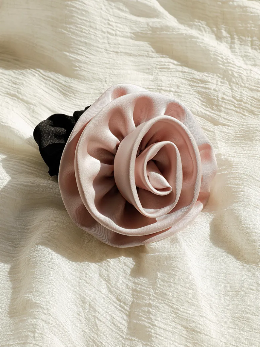 Blooming Rose Scrunchie