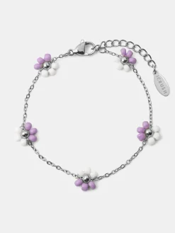 Blossom Moment Purple-white ARMBAND