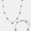 Blossom Moment Purple-white Set