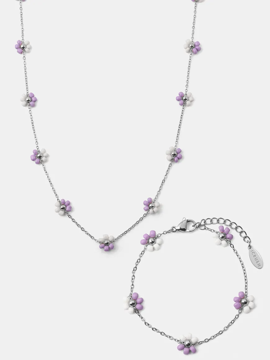 Blossom Moment Purple-white Set