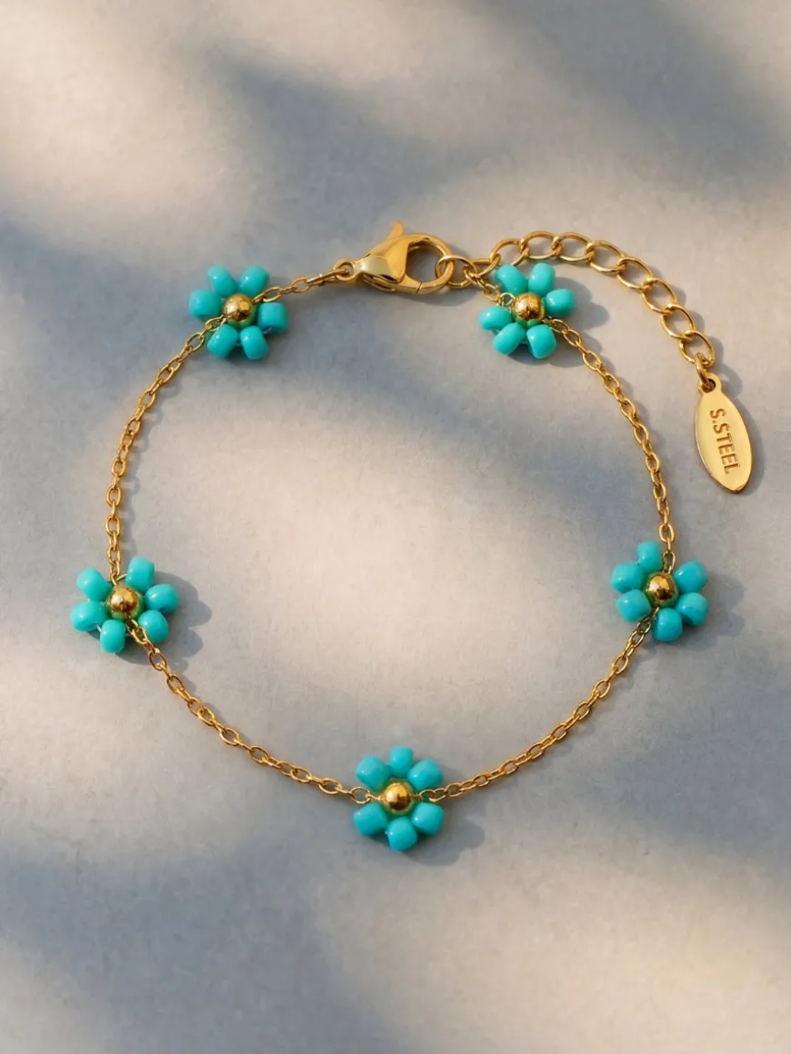 Blossom Moment Turquoise Color ARMBAND