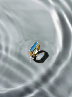 Blue Edge Ring