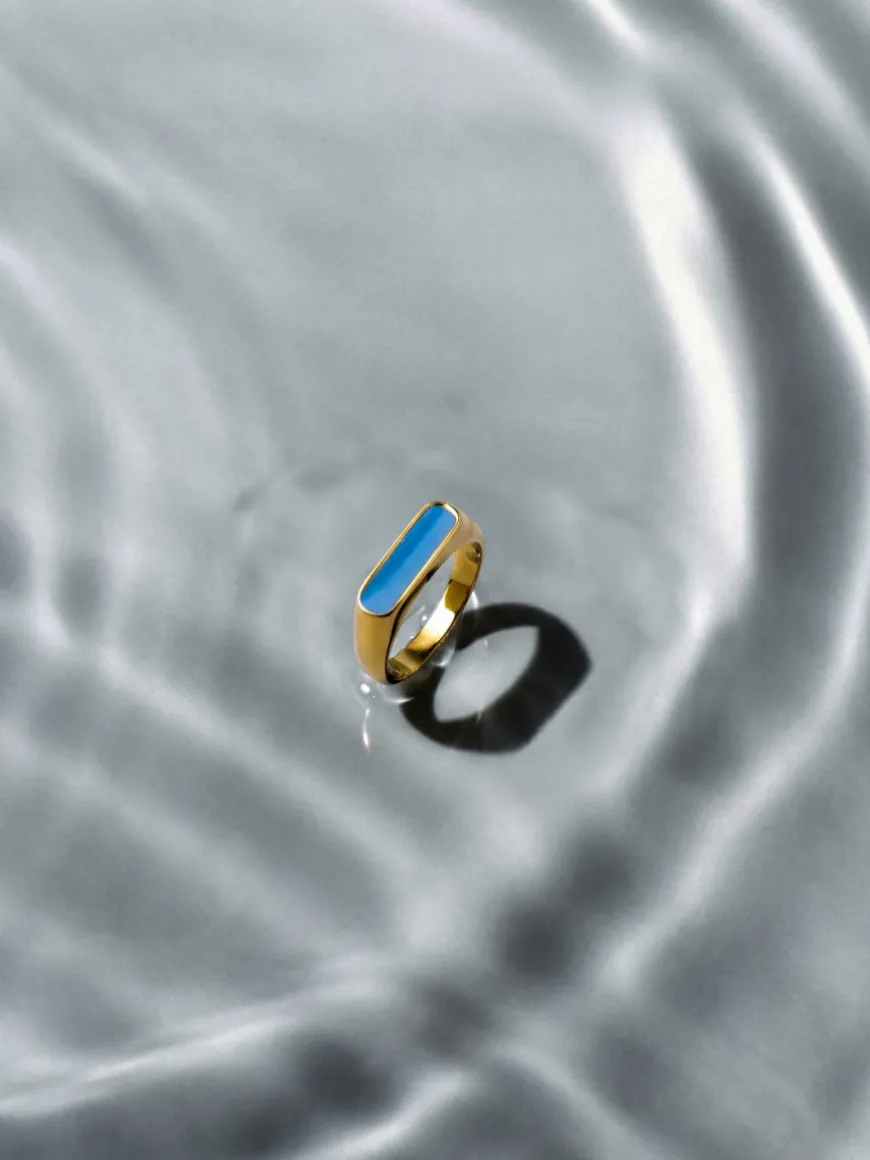 Blue Edge Ring
