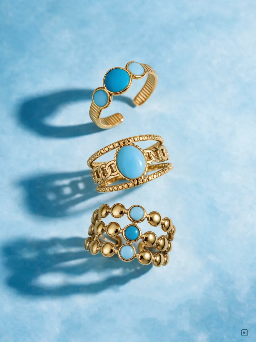 Blue Serenity Ring