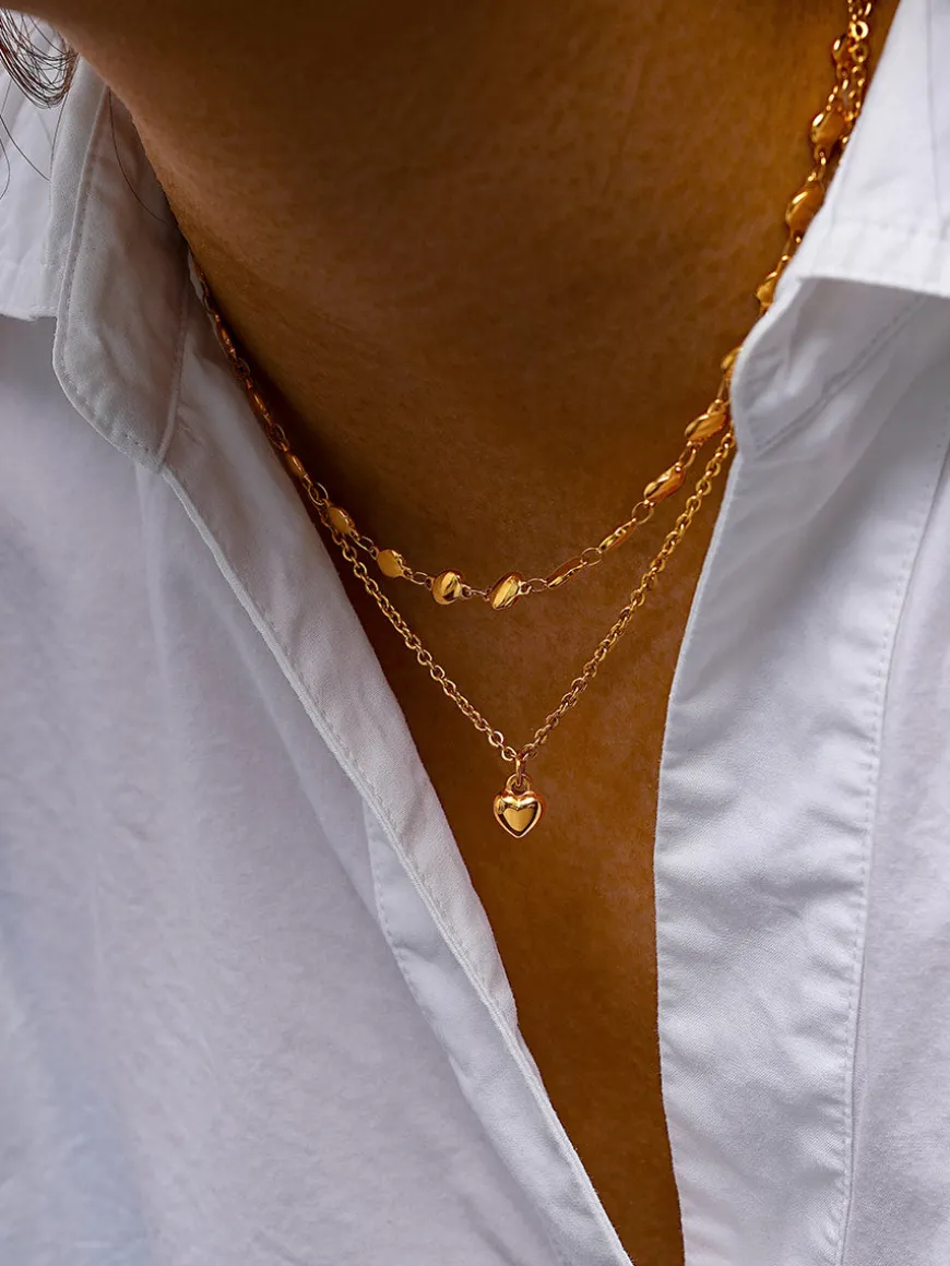 Bold heart Kette