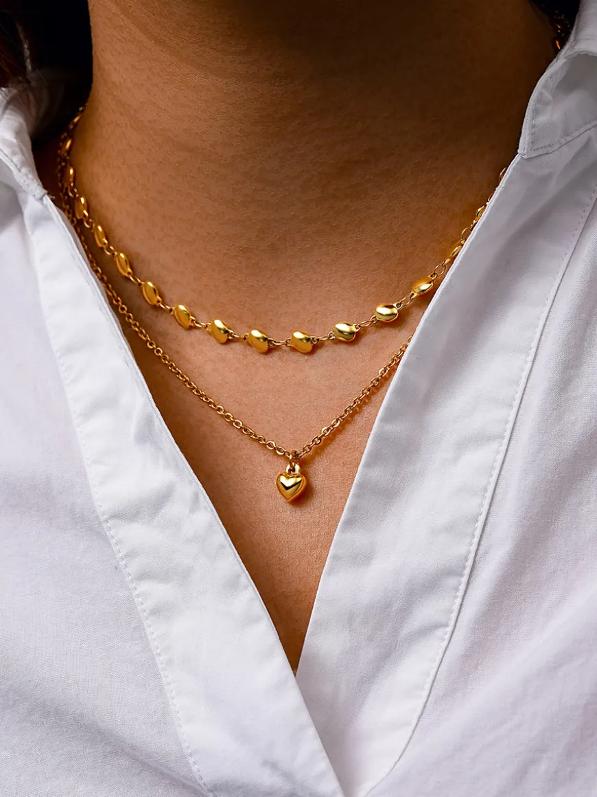Bold heart Kette