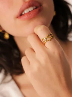 Bold Weave Ring