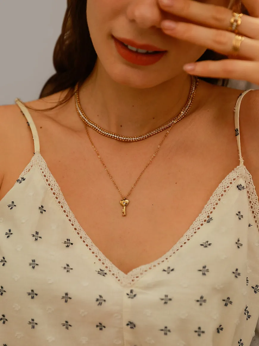 Bright Glitter Kette