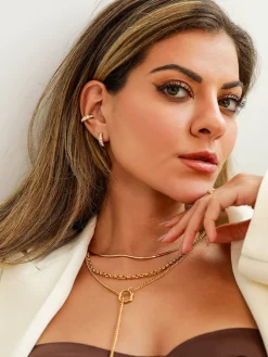 Brilliant Circle Earcuff
