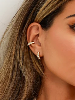 Brilliant Circle Earcuff