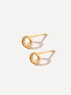 Bubble Round Stud Ohrringe