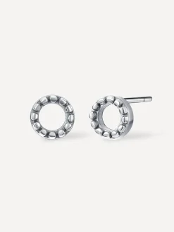 Bubble Round Stud Ohrringe