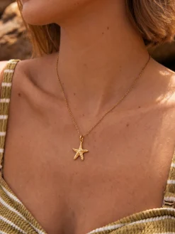 Bubbly Starfish Ketten-Charm
