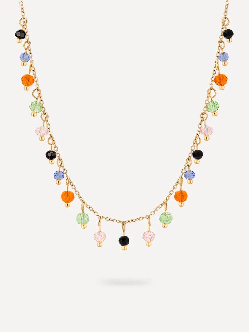 Bunt Stone Kette