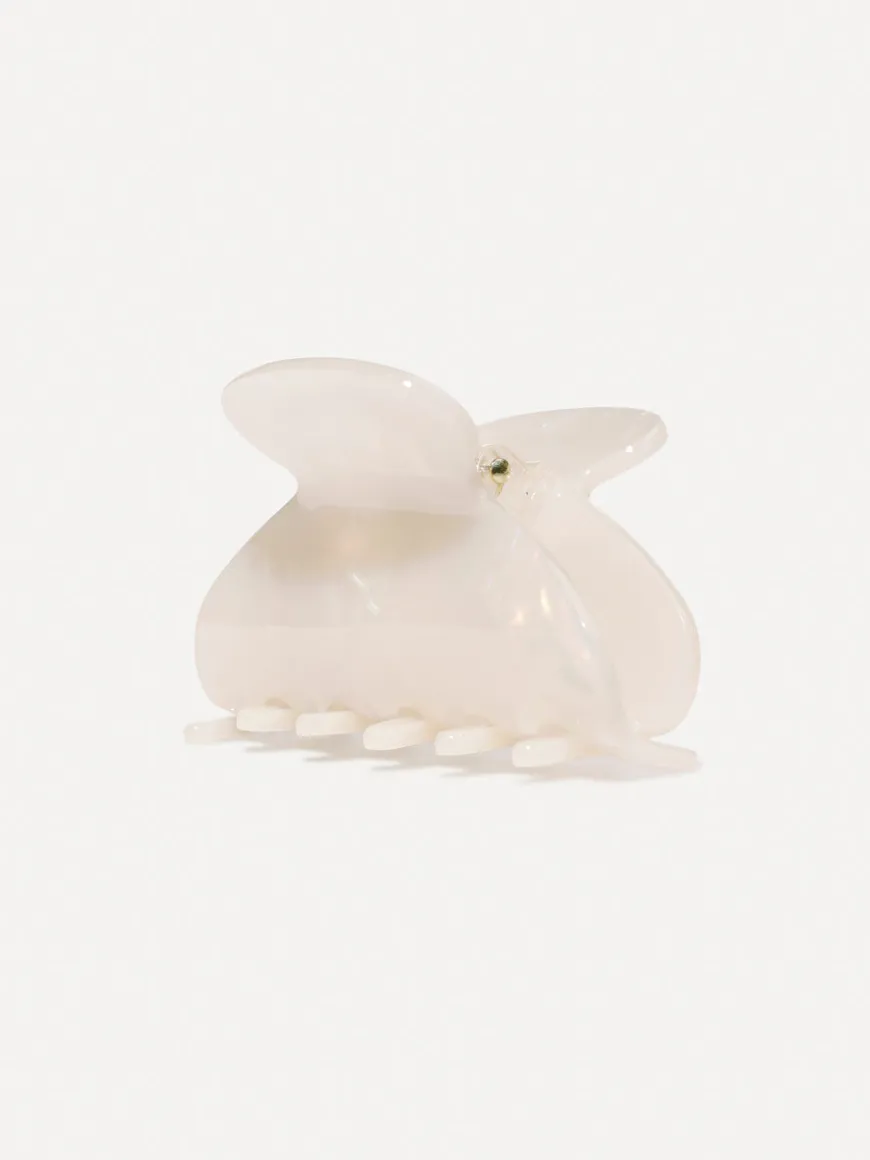 Butterfly Aurora Haarklammer White