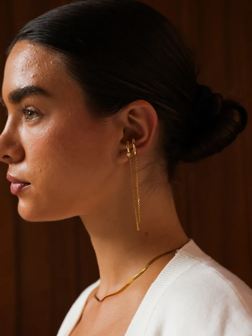 Celestial Drops Earcuff