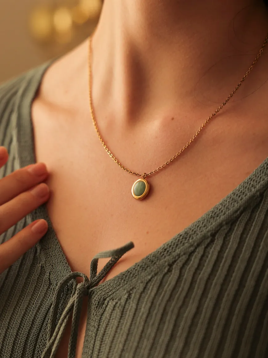 Chasing Starlight Light Green Kette