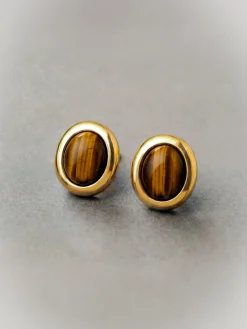 Chasing Starlight Tiger's Eye Ohrringe