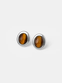 Chasing Starlight Tiger's Eye Ohrringe