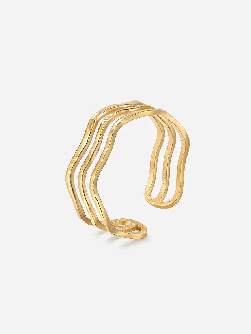 Cheery Wave Ring