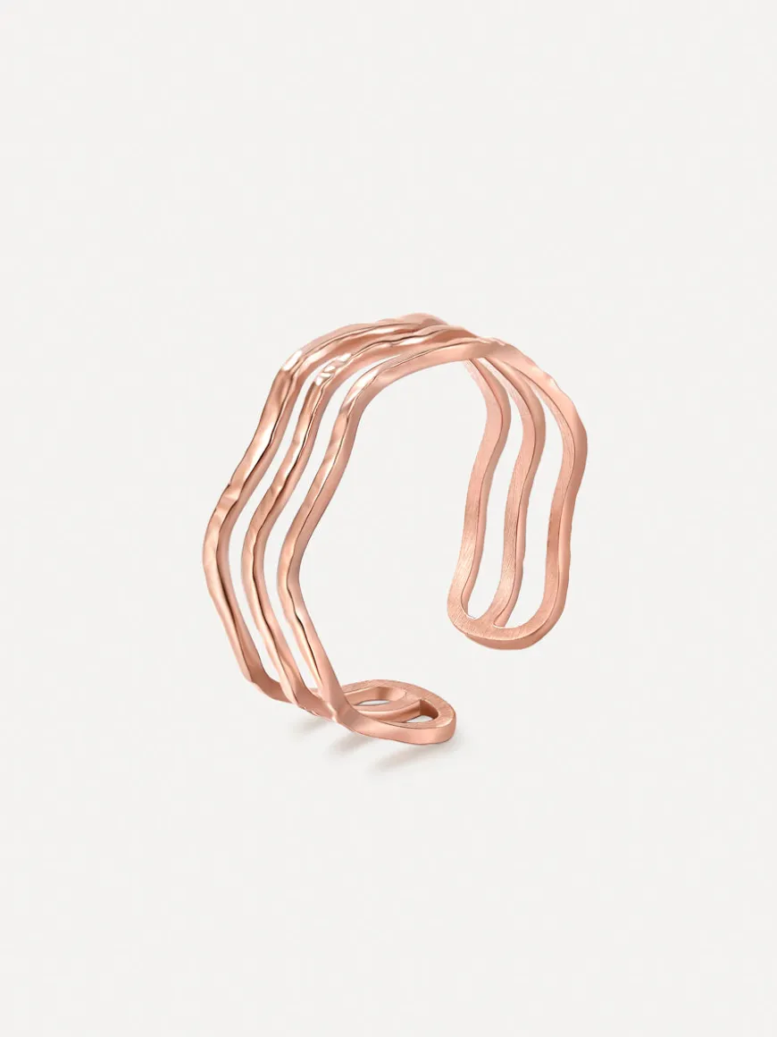 Cheery Wave Ring