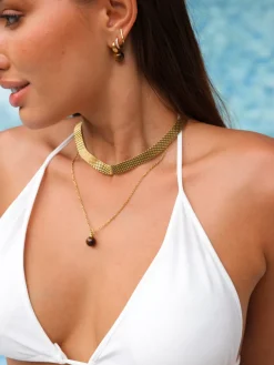 Chic Tiger's Eye Ohrringe