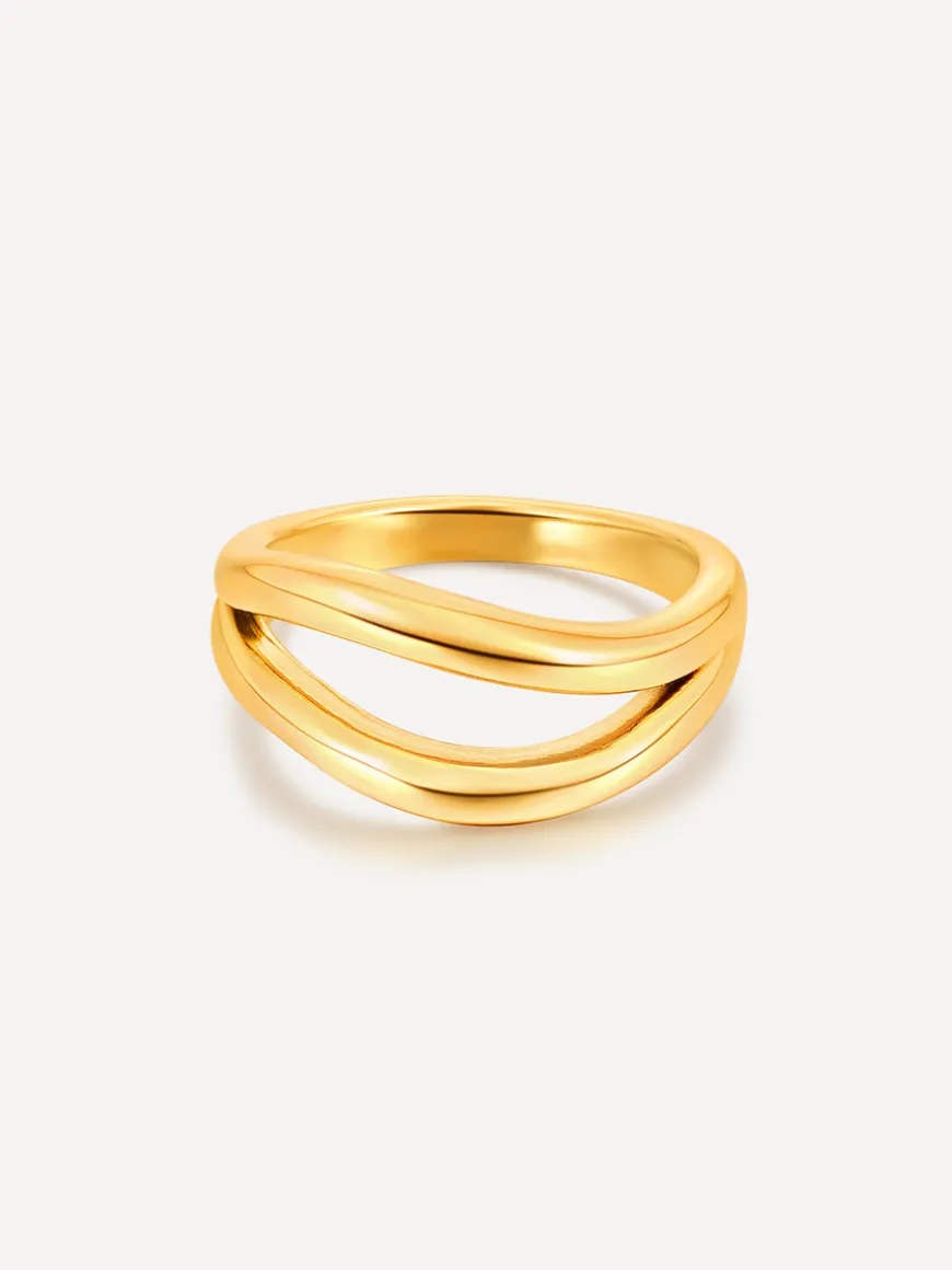 Chic Wave Ring