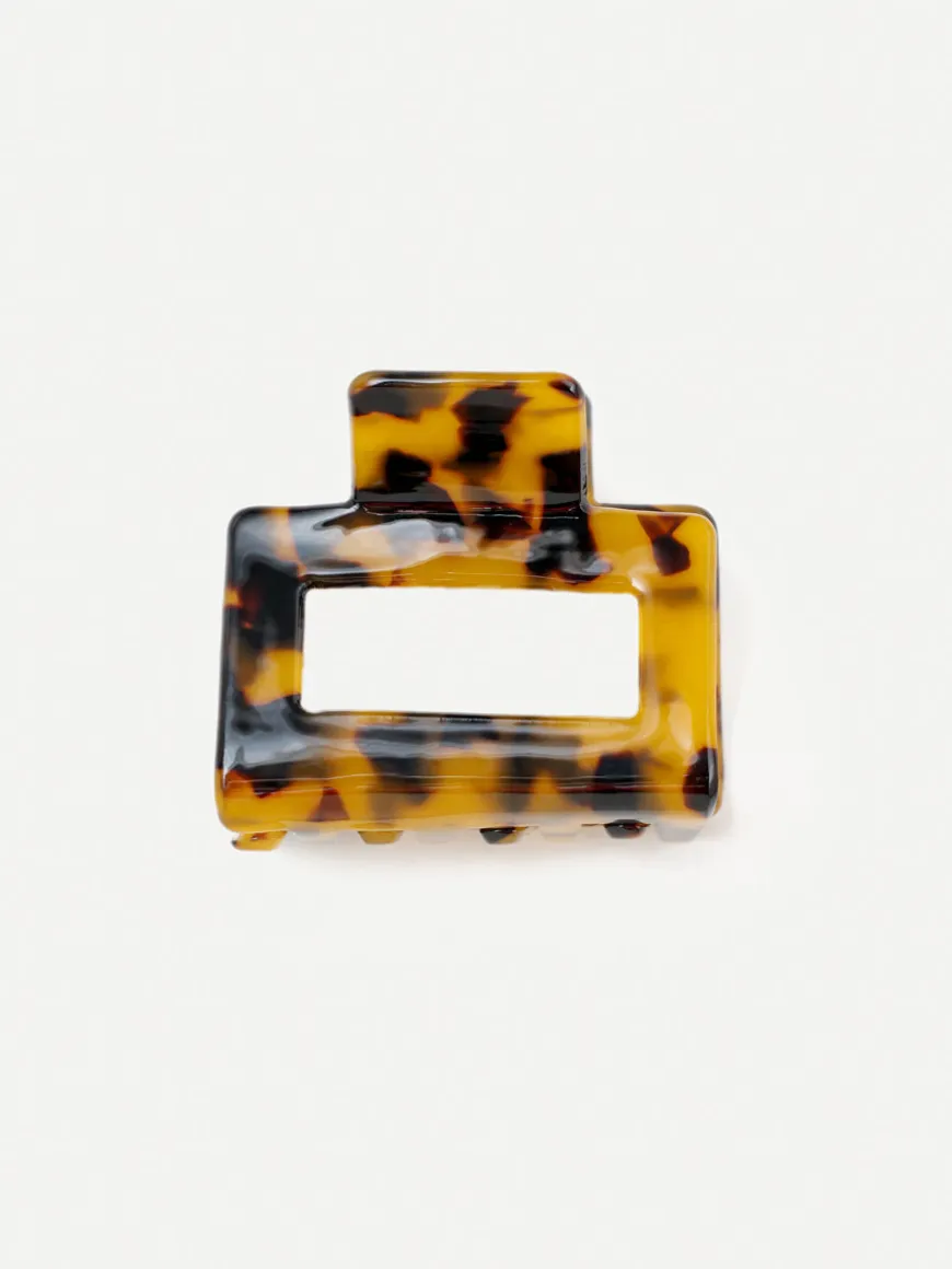 Classic Frame Haarklammer Amber-brown