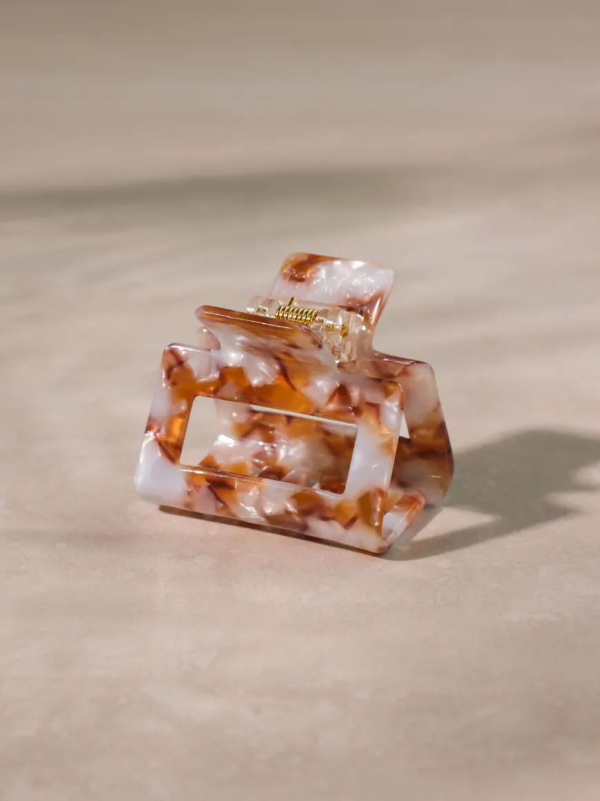 Classic Frame Haarklammer Caramel Color