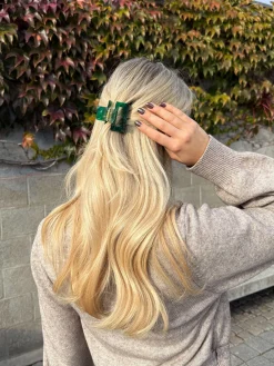 Classic Frame Haarklammer Dark Green
