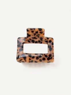 Classic Frame Haarklammer Leopard