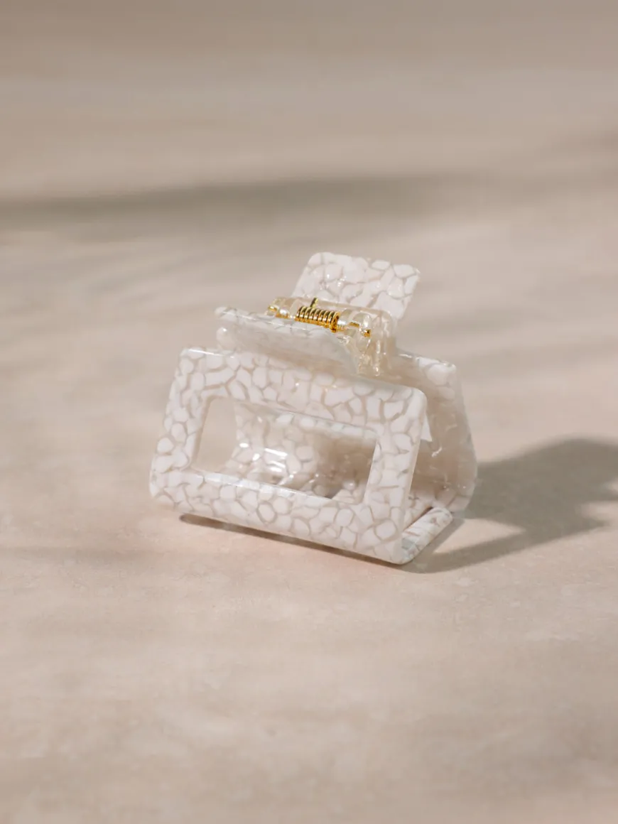 Classic Frame Haarklammer Light Cream