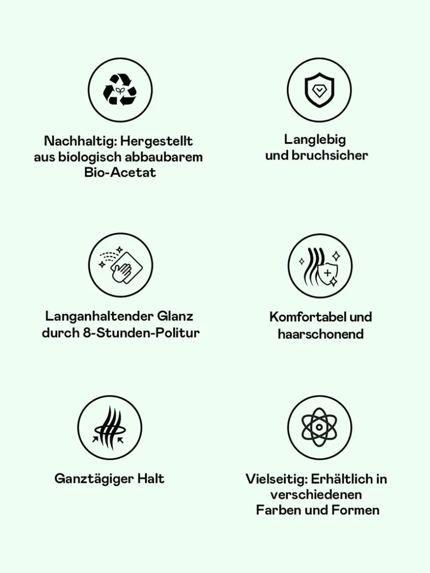 Classic Frame Haarklammer Light Purple