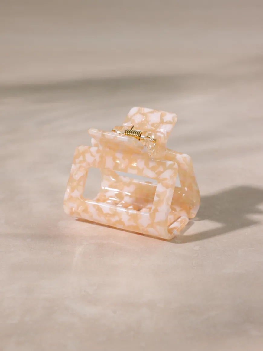Classic Frame Haarklammer Light Yellow Stars