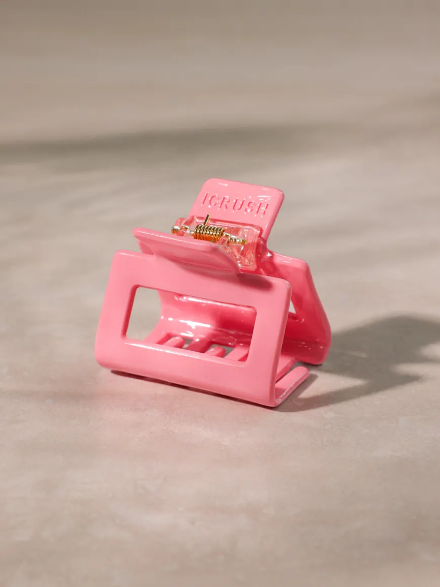 Classic Frame Haarklammer Pink