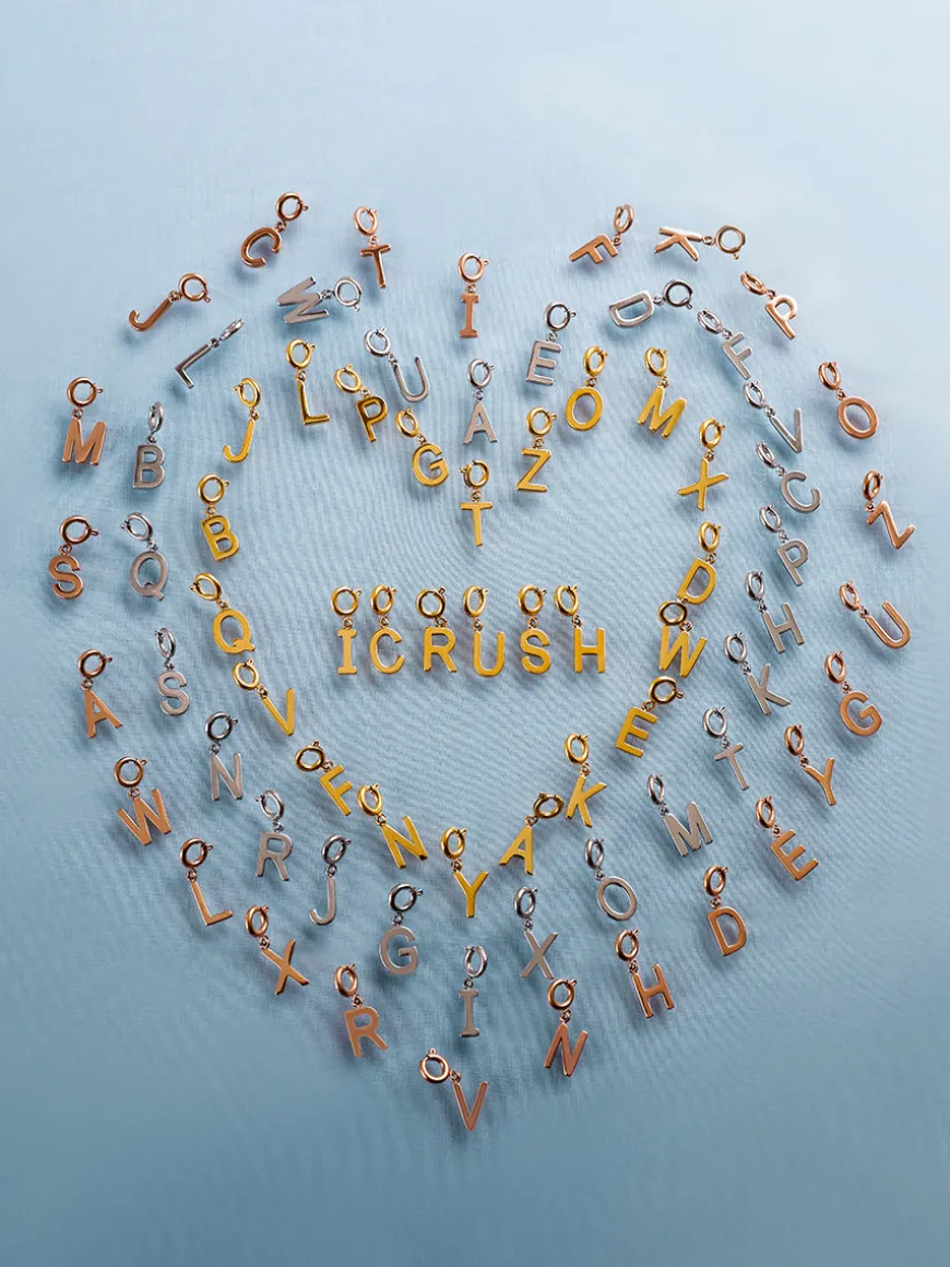 Classic Letter Ketten-Charms
