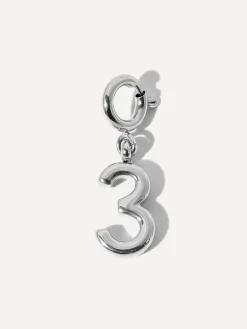 Classic Number Ketten-Charm - 3