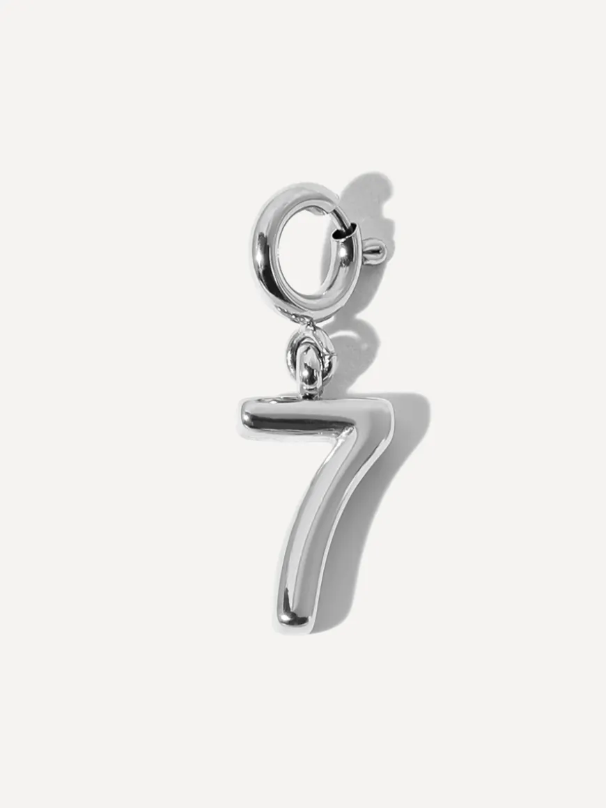 Classic Number Ketten-Charm - 7