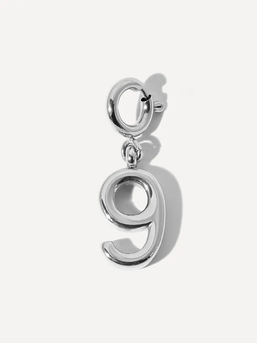 Classic Number Ketten-Charm - 9