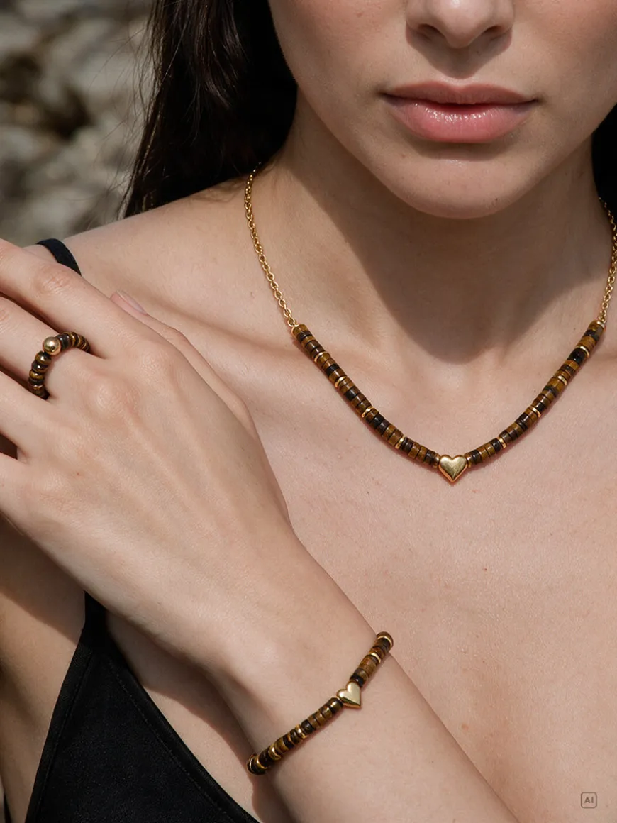 Classic Tiger's Eye Mark Ring