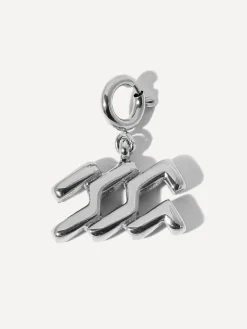 Classic Zodiac Ketten-Charm - Aquarius