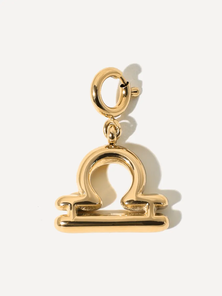 Classic Zodiac Ketten-Charm - Libra